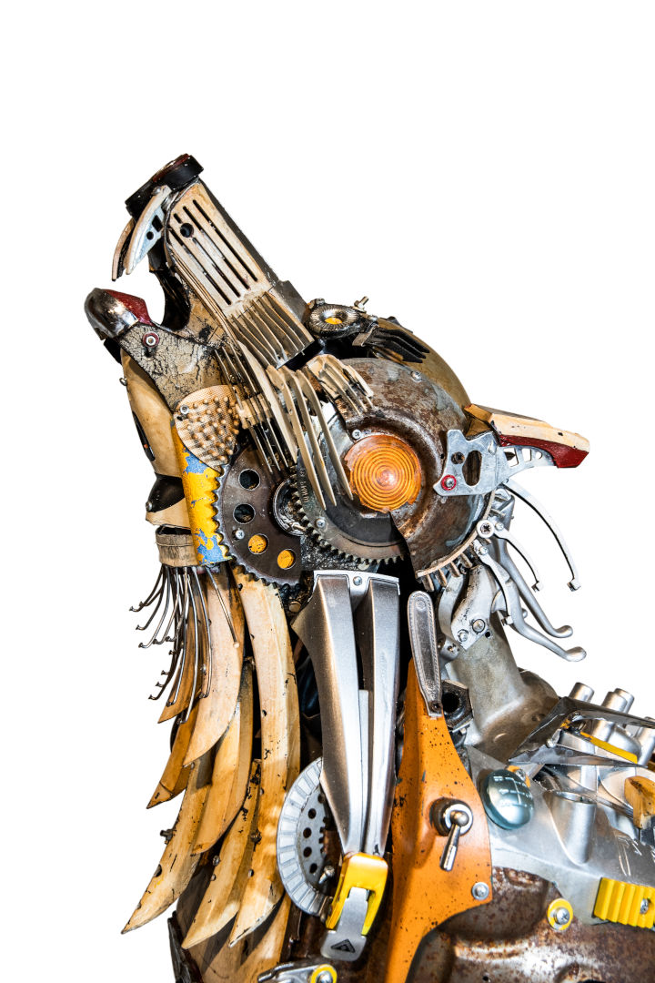 Scrap Wold dettaglio testa Scraps World